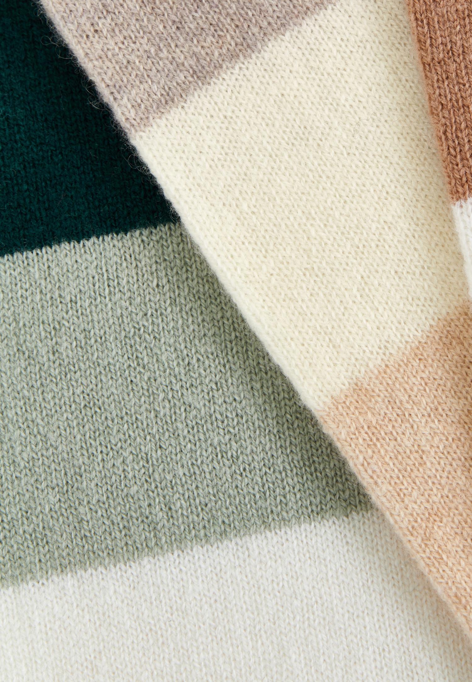 Светр в рубчик з кашеміру