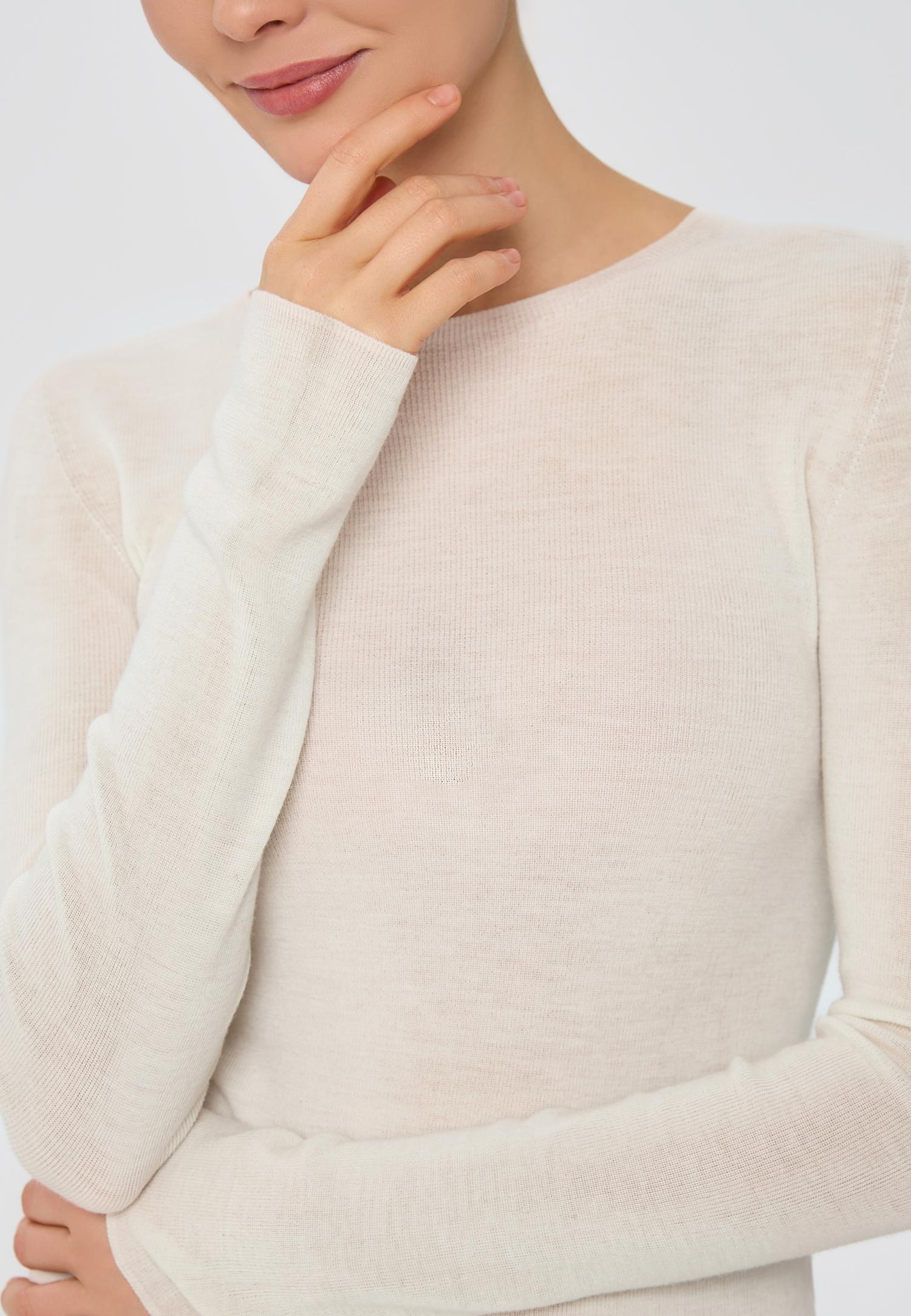 Жіночий лонгслів з вовни мериноса