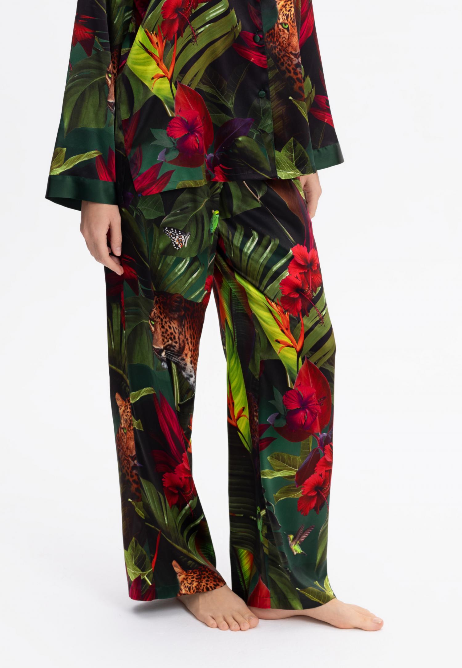 Брюки жіночі з шовку