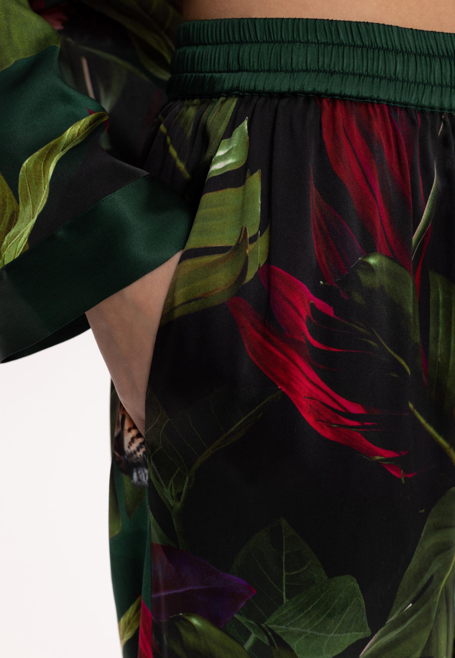 Брюки жіночі з шовку