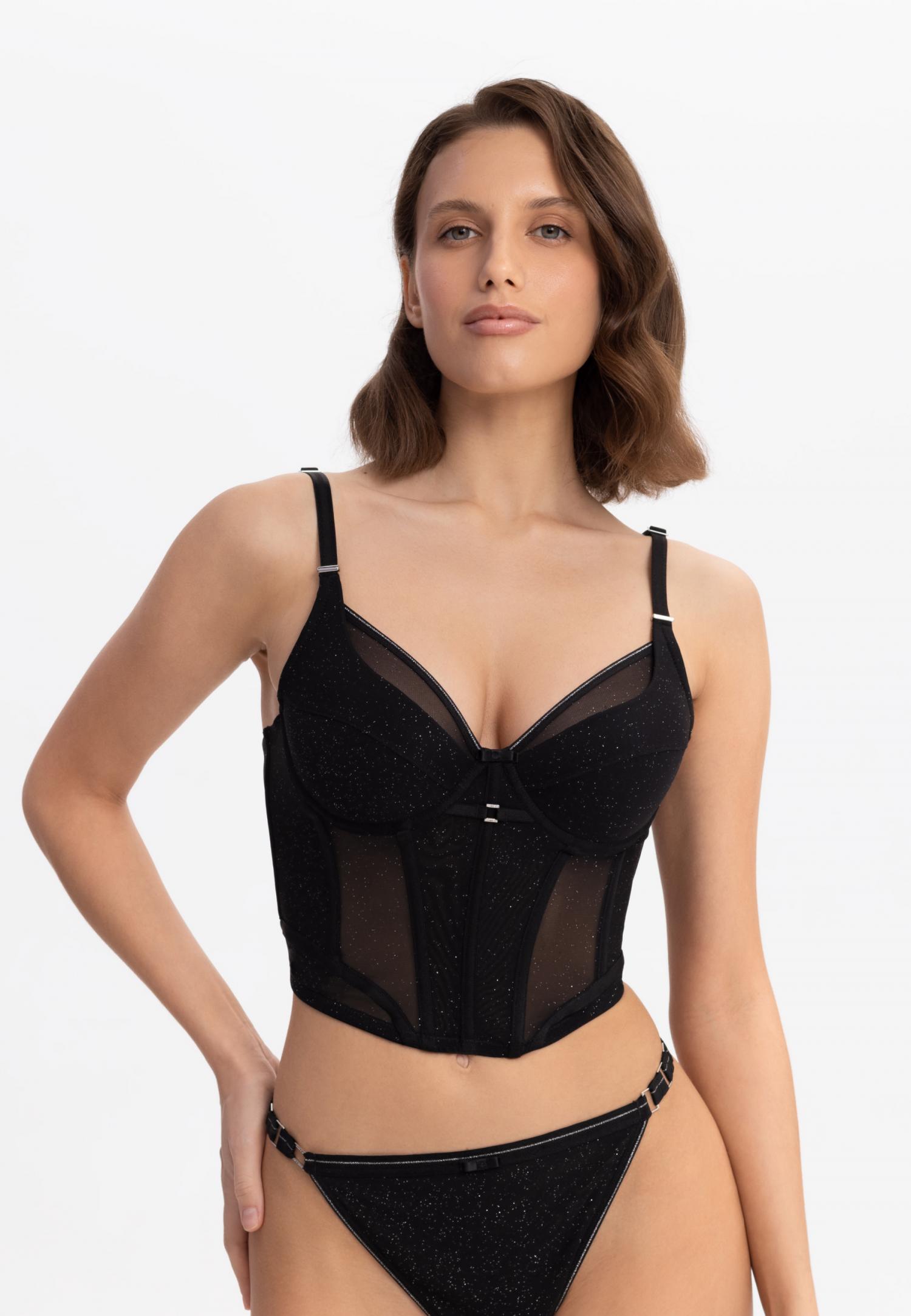 Бюстгальтер-напівкорсет