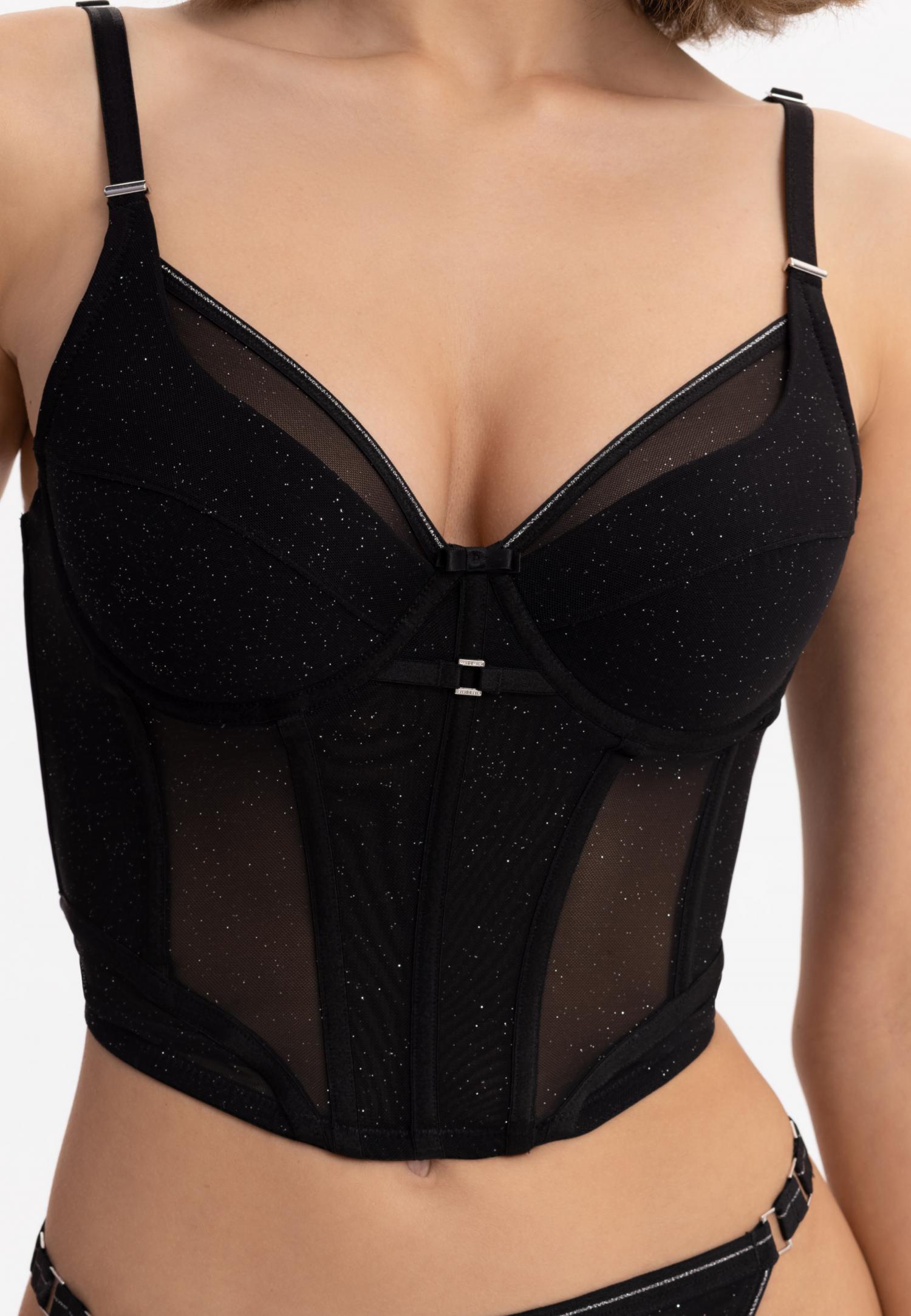 Бюстгальтер-напівкорсет