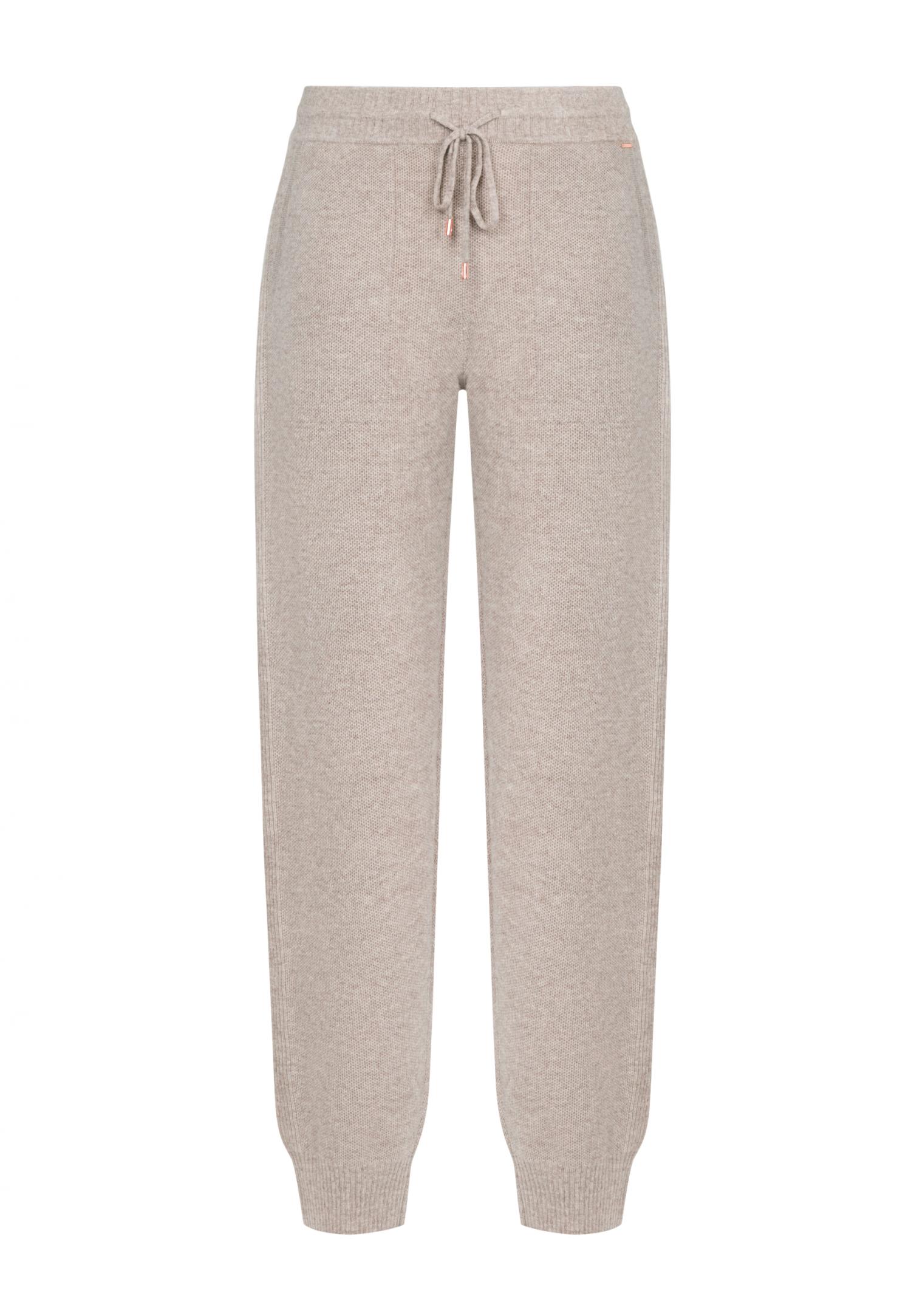 Mid-rise knit pants