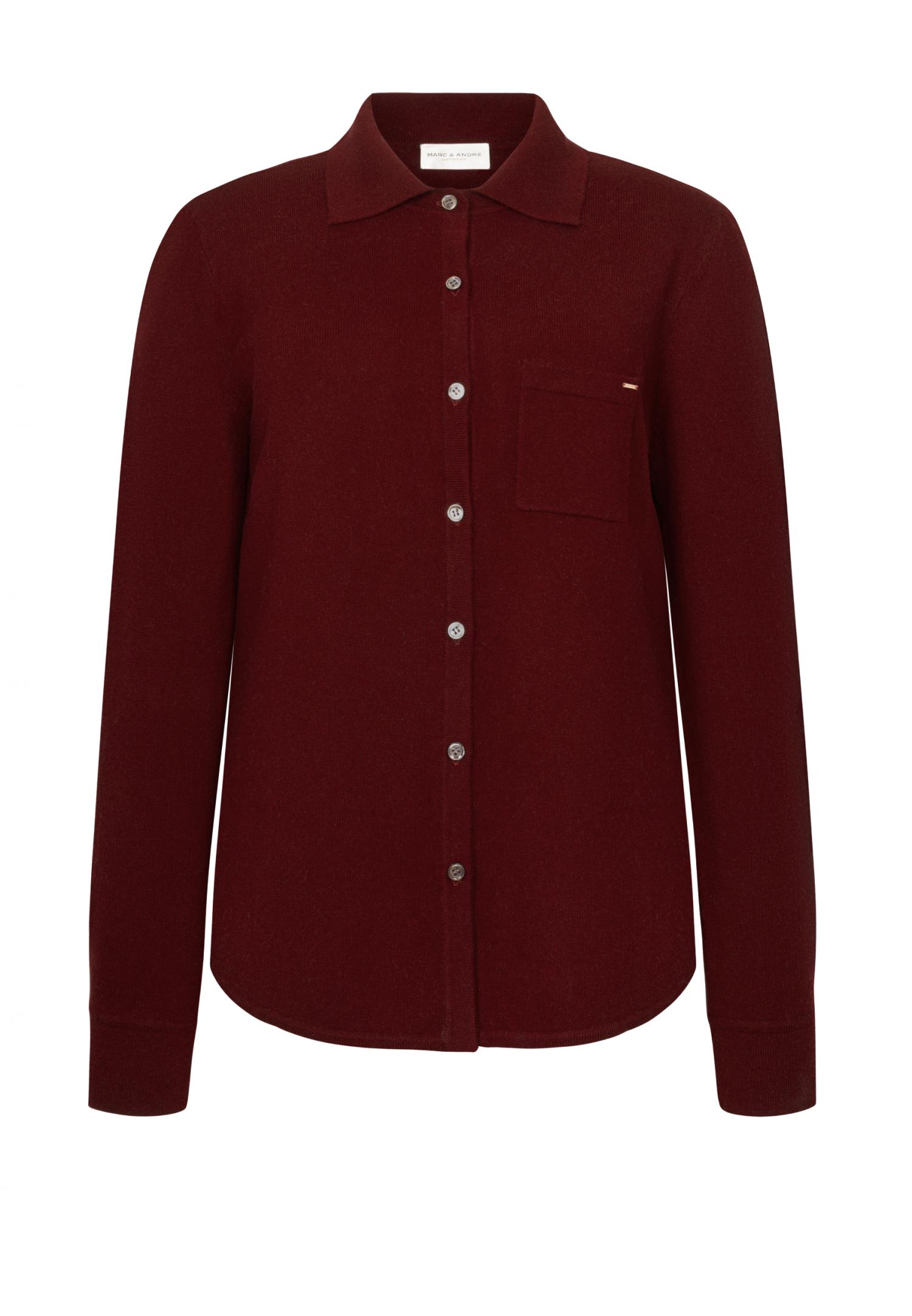 Cashmere knit blouse