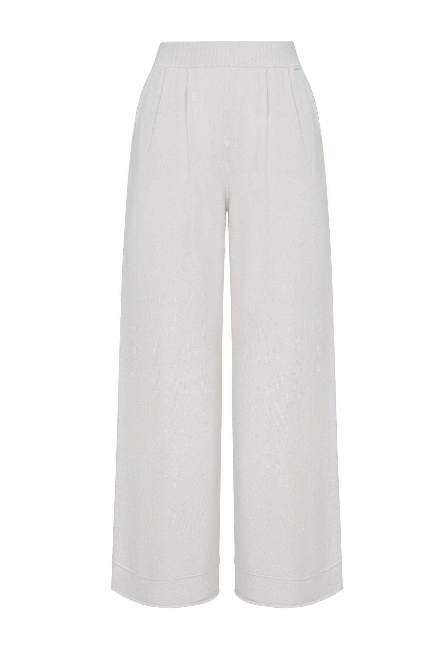 Wide knit pants
