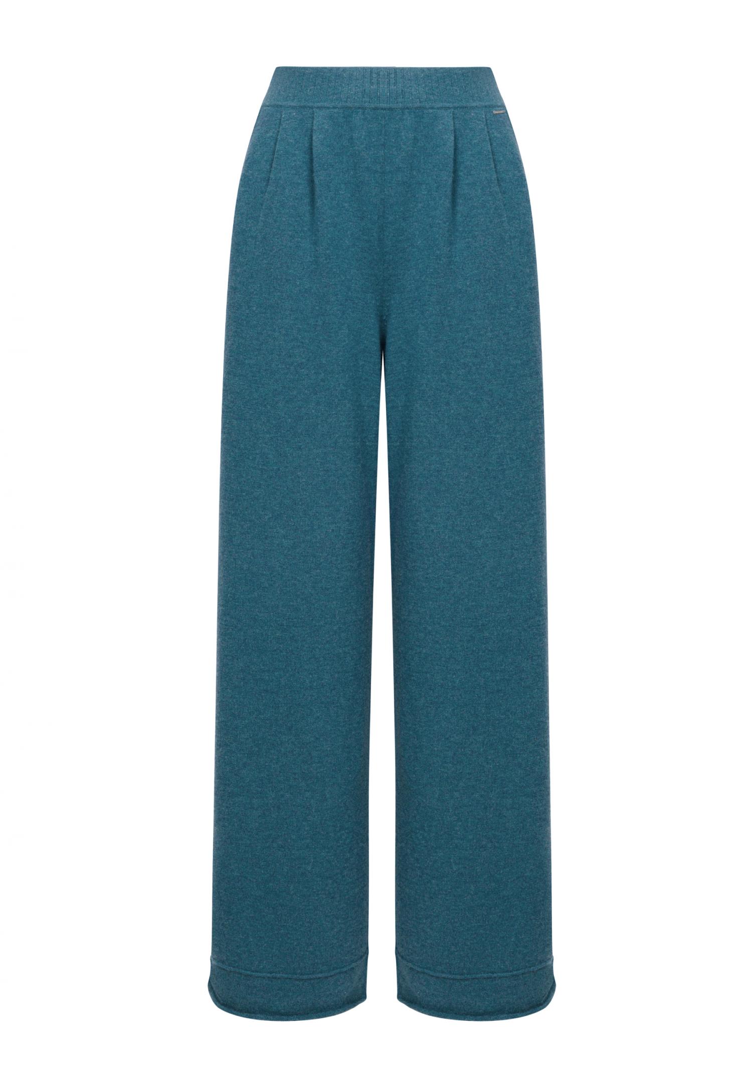 Wide knit pants