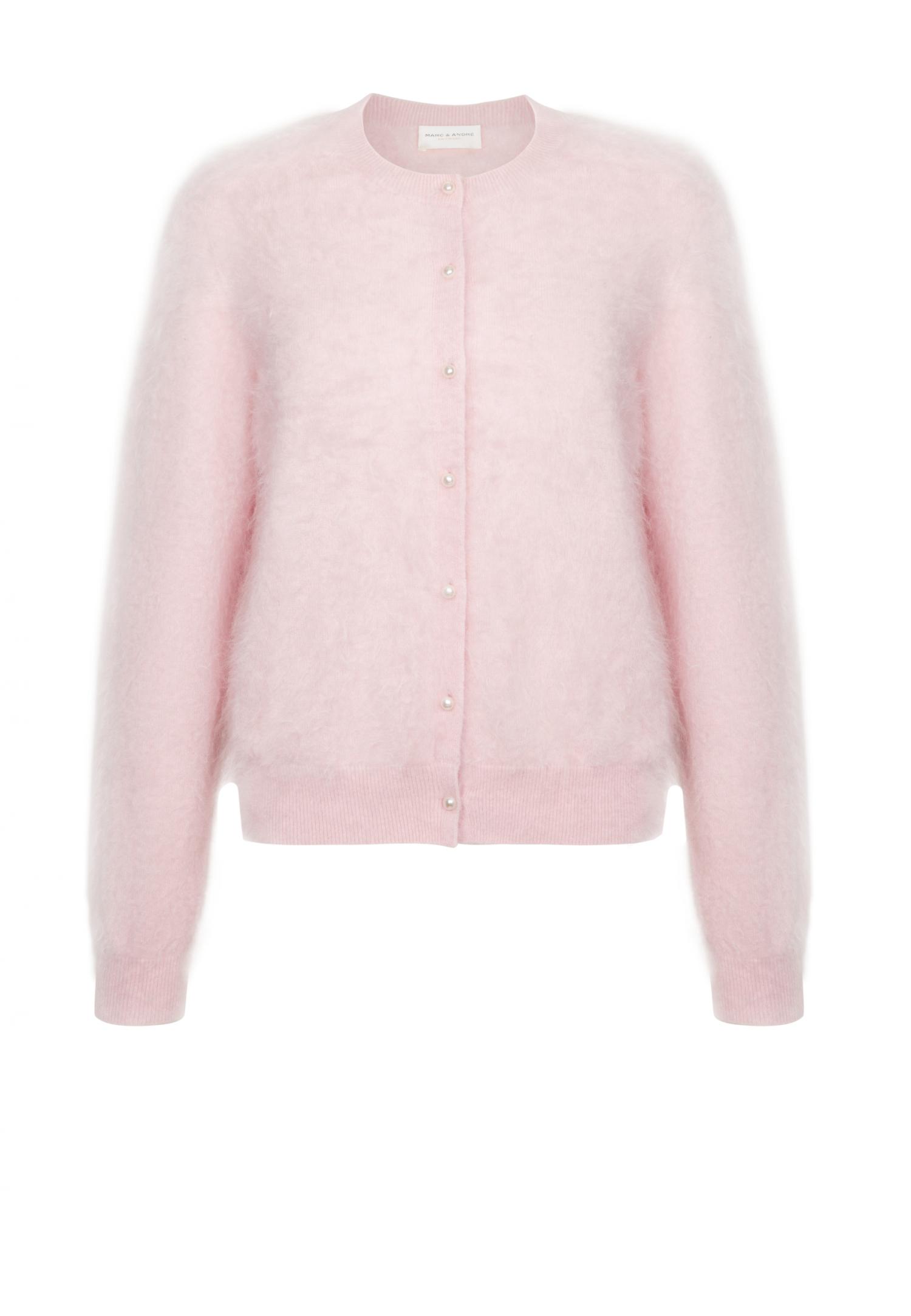 Round-neck cardigan