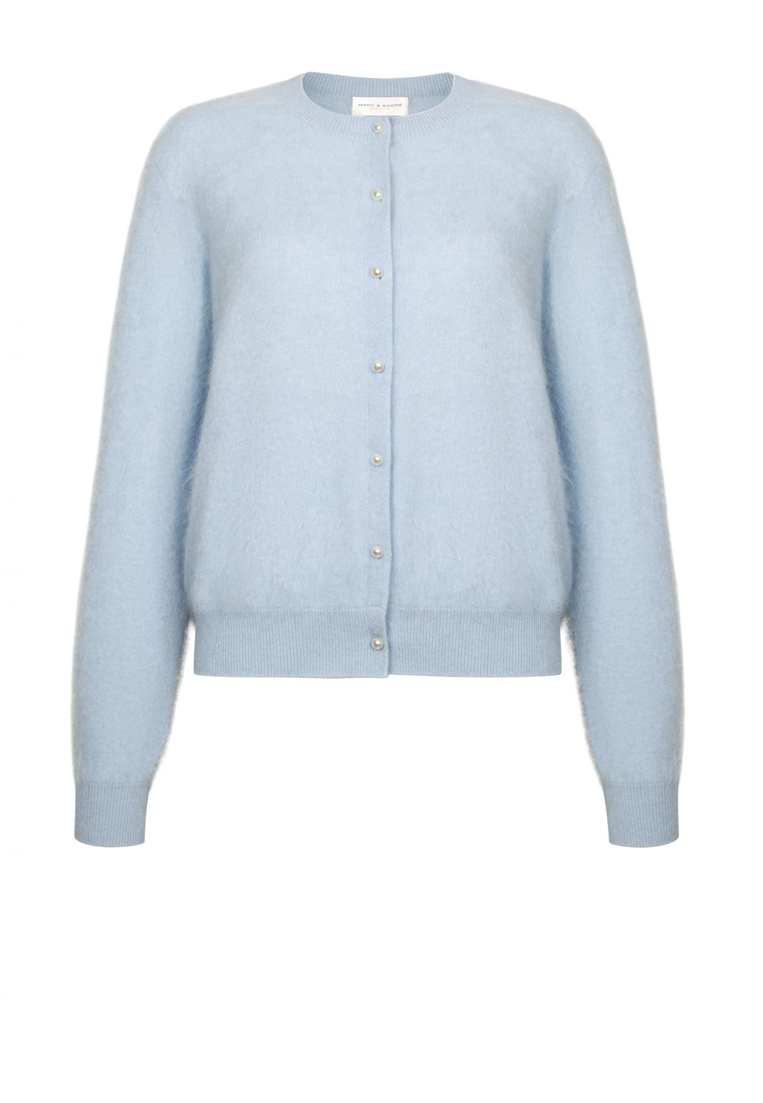 Round-neck cardigan