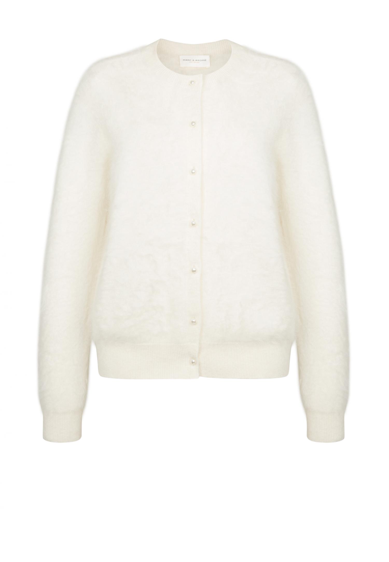 Round-neck cardigan