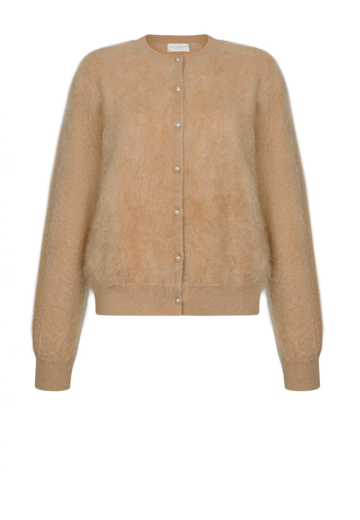 Round-neck cardigan