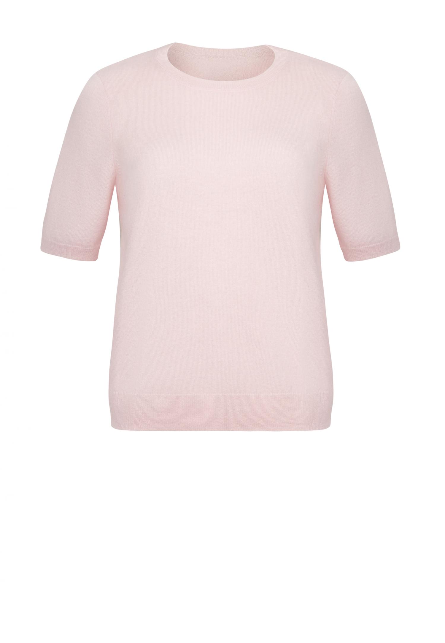 Short sleeve round-neck sweater