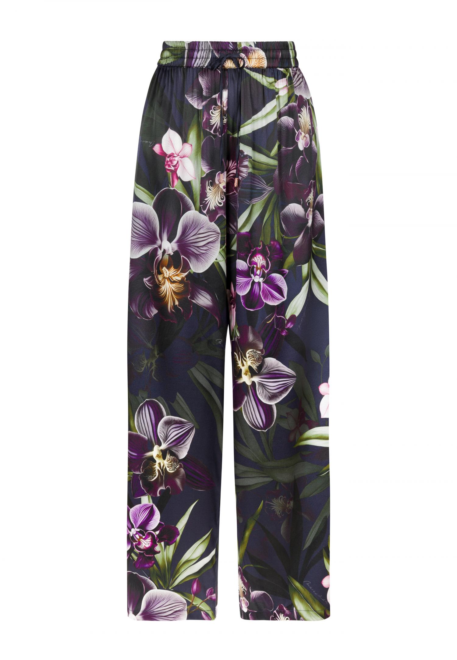 Silk pants
