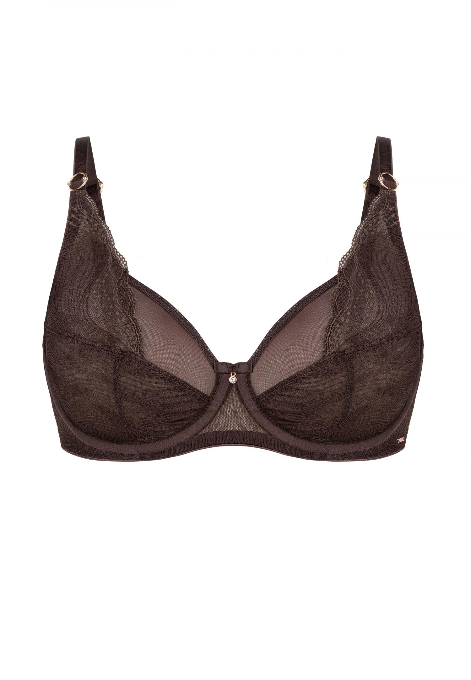 Underwired soft full cup bra