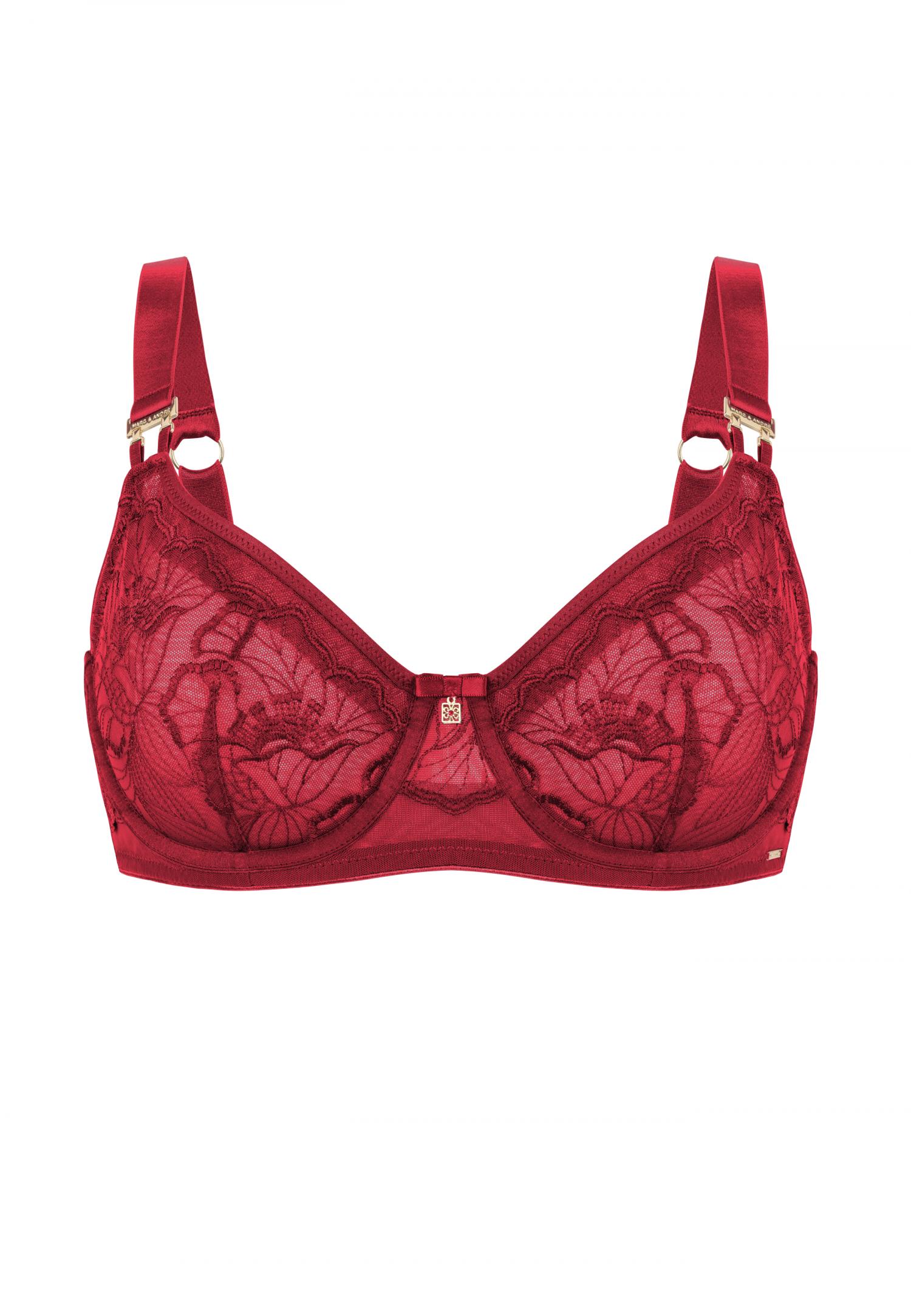 Underwired soft cup bra