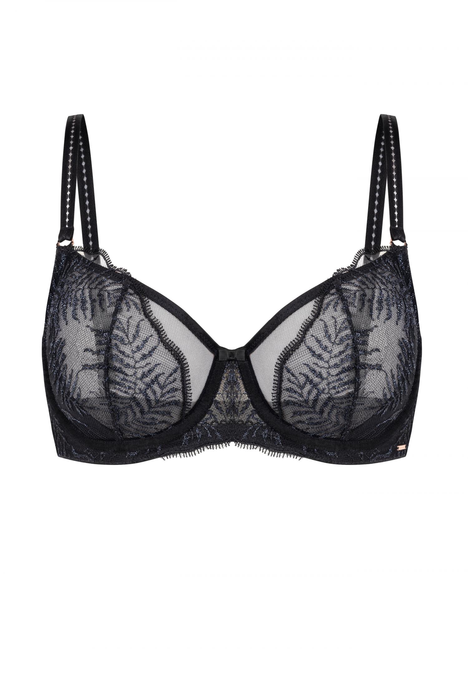 Underwired soft cup bra