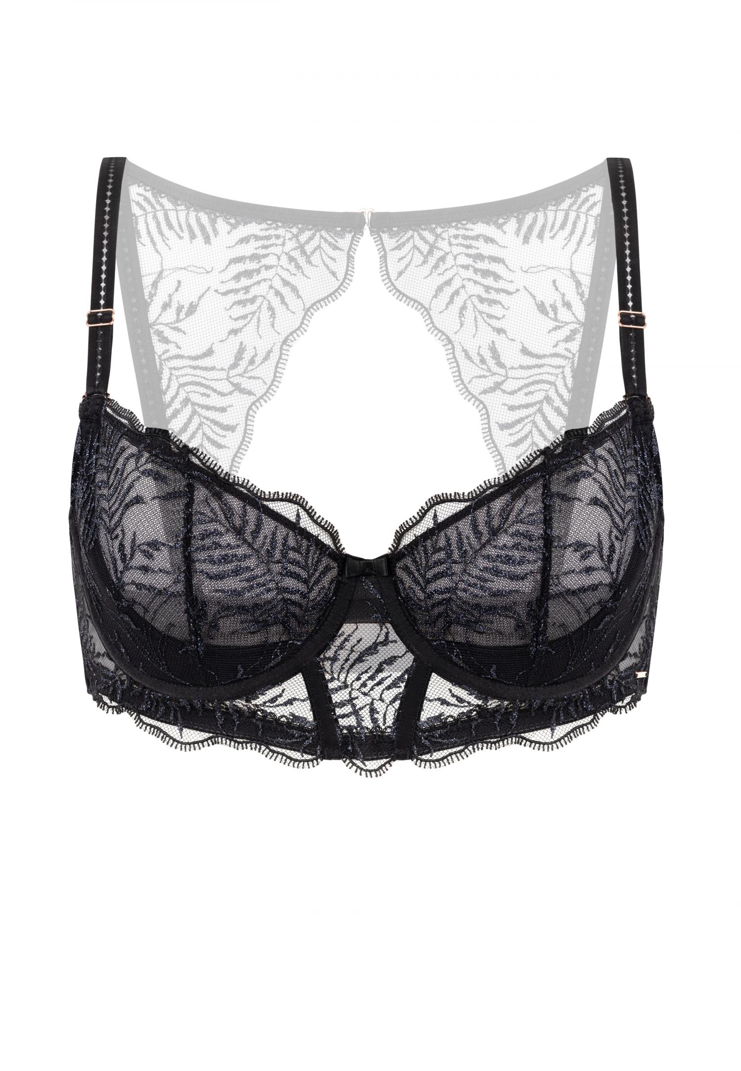 Underwired soft cup bra