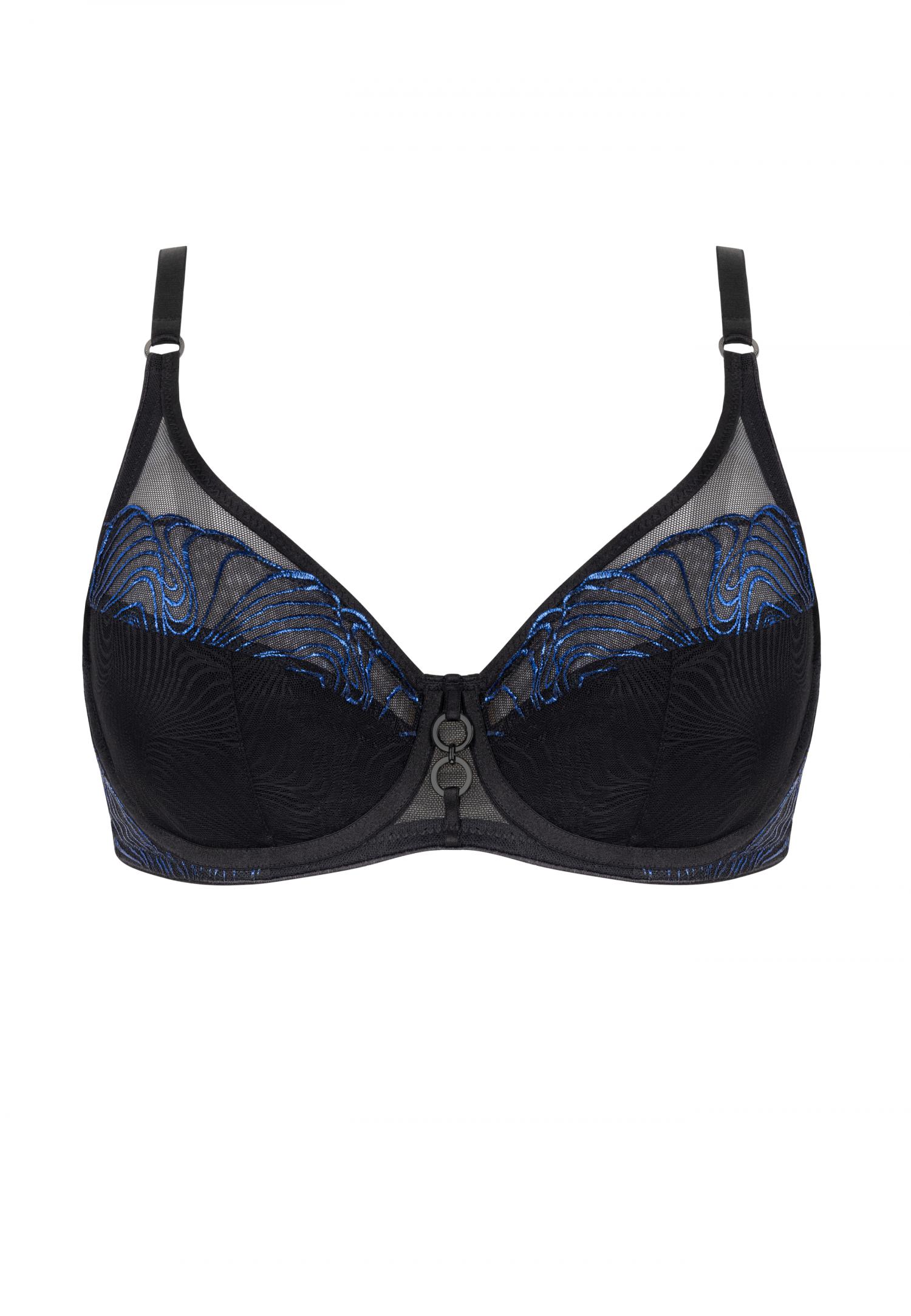 Underwired soft full cup bra